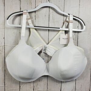 Trusst Lingerie Marjory Smooth Cup T-Shirt Bra Size 44F(DDD) White TL410 NWT